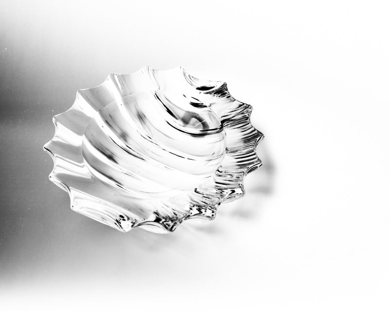 Shōwa Retro Glass Wave Ashtray