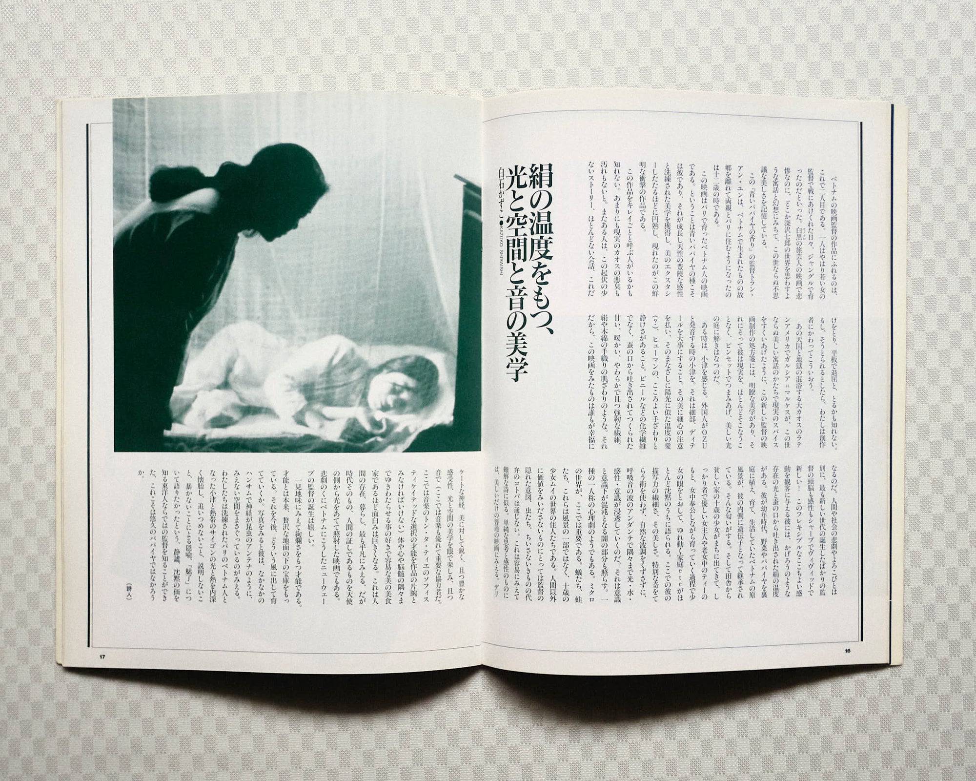 Cinema Square Magazine Vol. 114 - Mùi đu đủ xanh (The Scent of Green Papaya), 1993