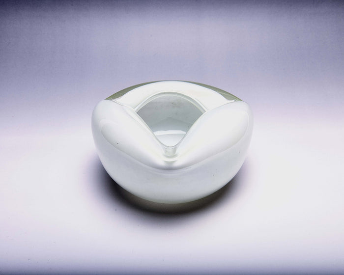 Sculptural Glass Ashtray